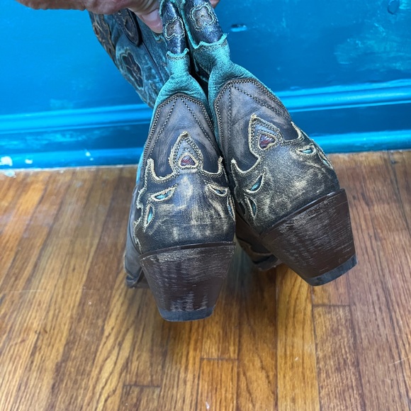 Dan post bluebird western boots size 9 gorgeous and great condition Yellowstone - Picture 12 of 14